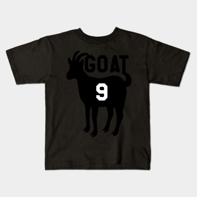 Drew Brees The GOAT Kids T-Shirt by bestStickers